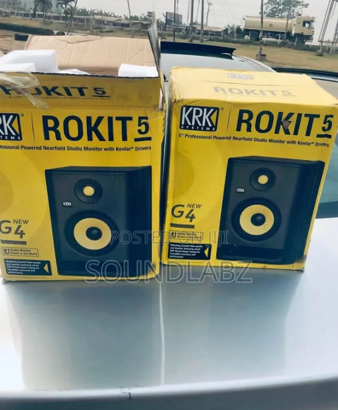 Krk Rokit Rp5 G4 Studio Monitor Active 55w Black