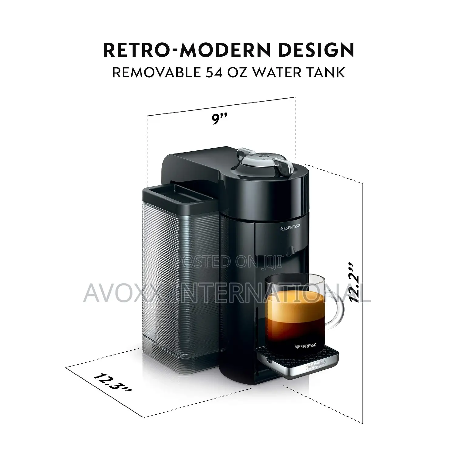 De'longhi Nespresso Vertuo Coffee and Espresso Machine