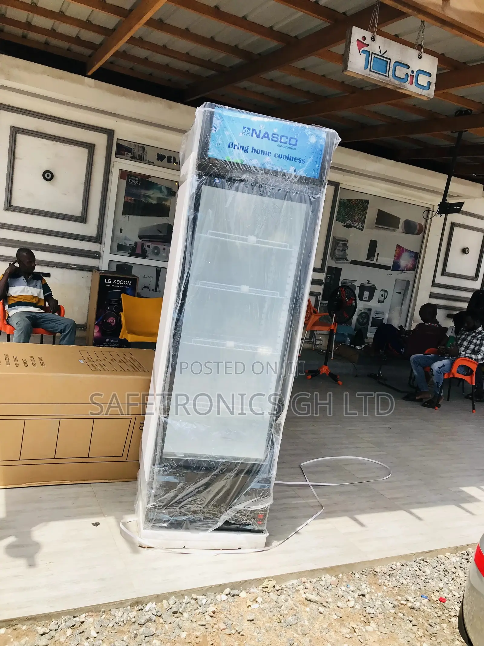 Glass Display Nasco Nasfl360-1dr Singledoor Fridge