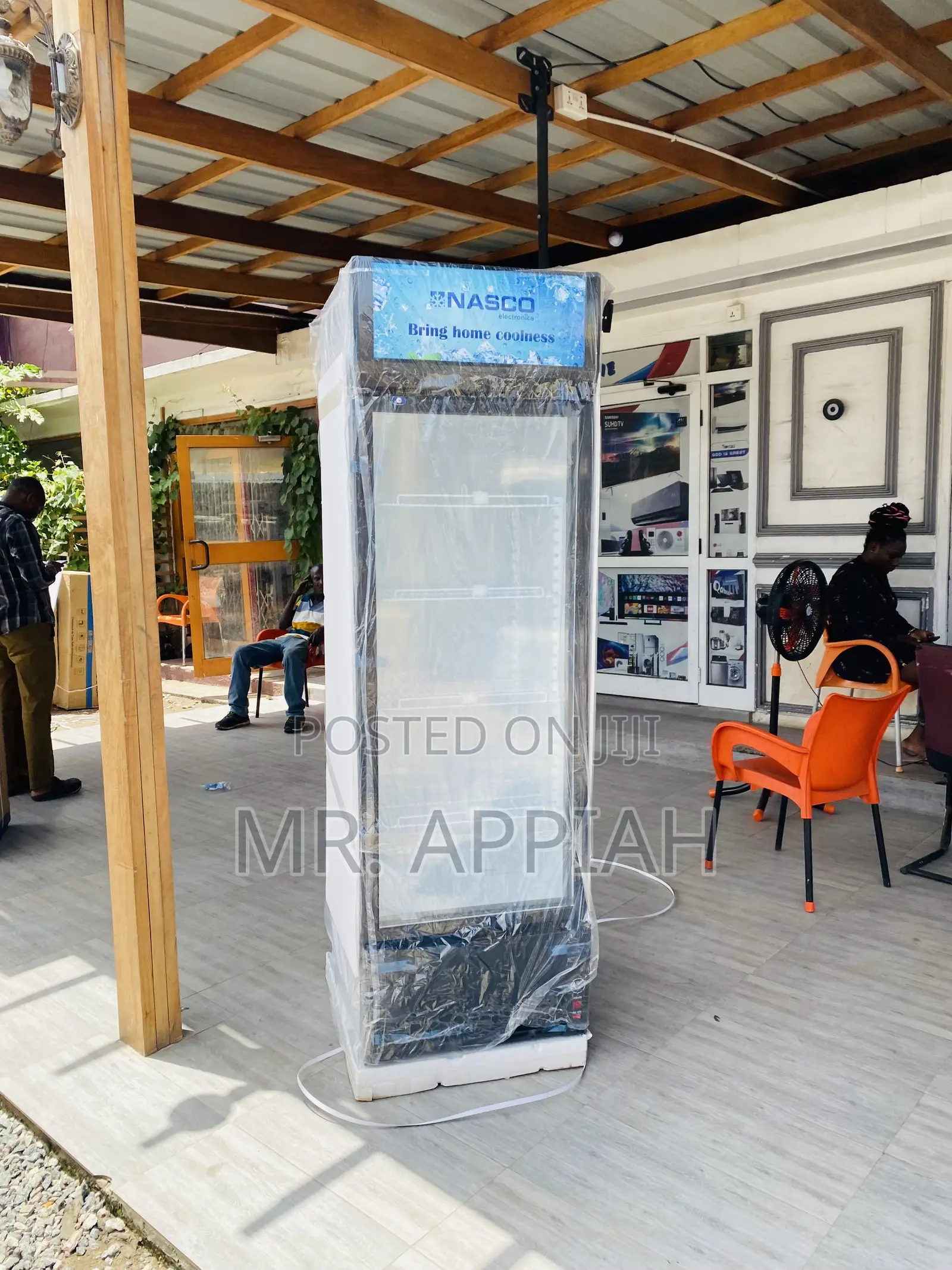 Brand New Nasco Nasfl360-1dr 2 Door Display Fridge.