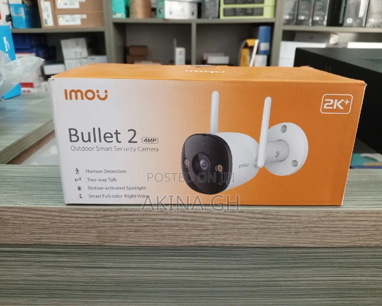 Imou Bullet 2 Outdoor Smart Full Color Camera 4mp