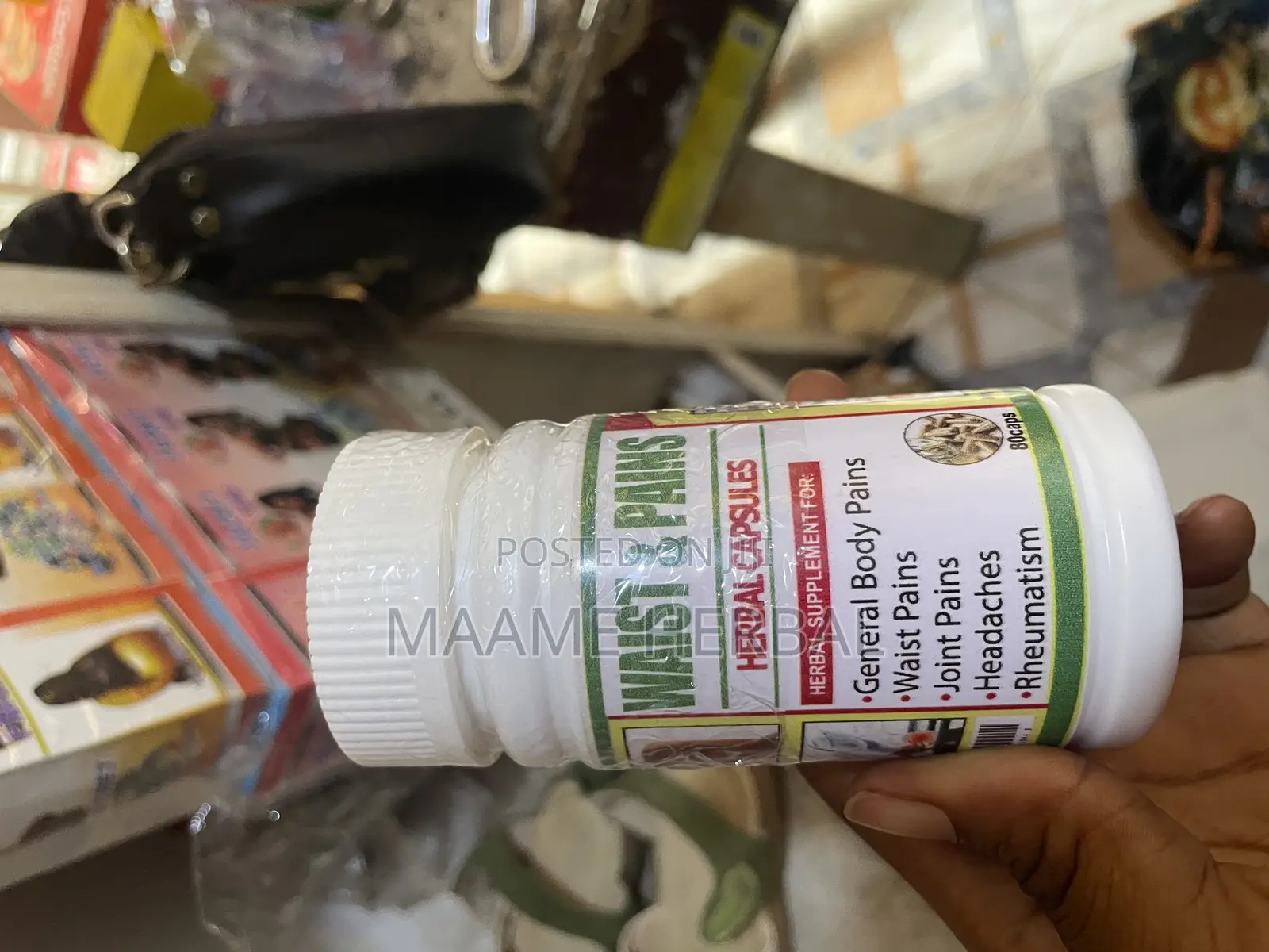 Waist Pains (Herbal Capsules)