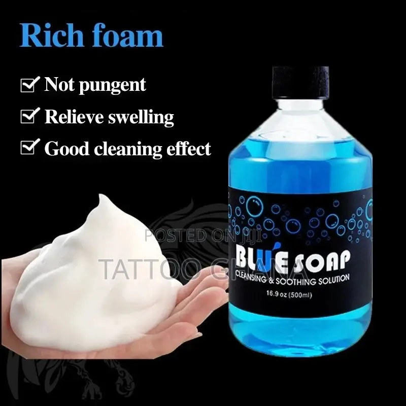 Blue Soap Tattoo