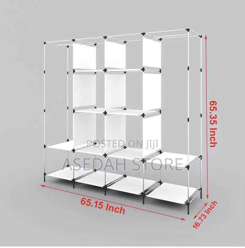 Storage Rack Wardrobe 4 in 1