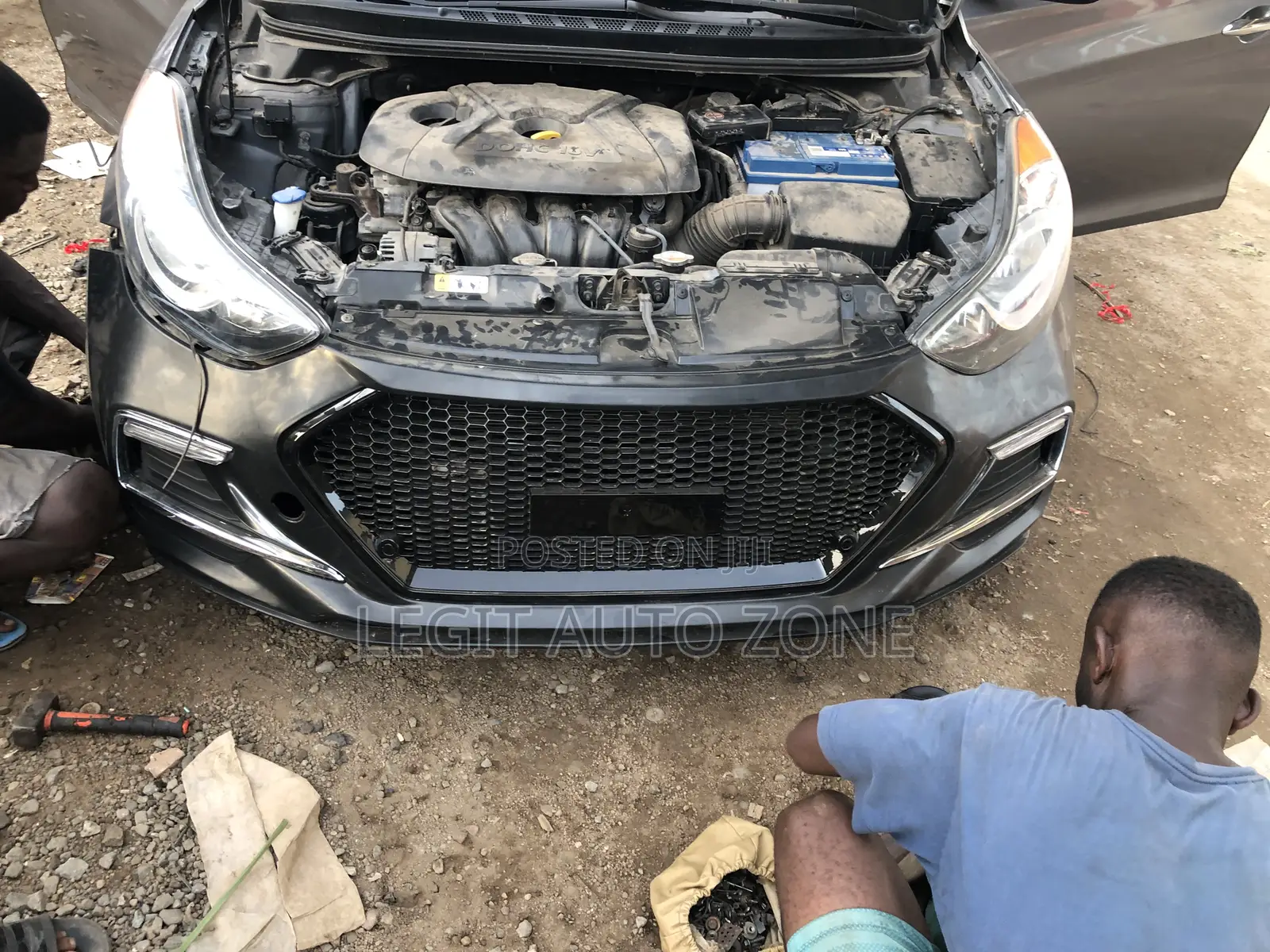 Hyundai Elantra 2012-2013 Complete Spec Bumper