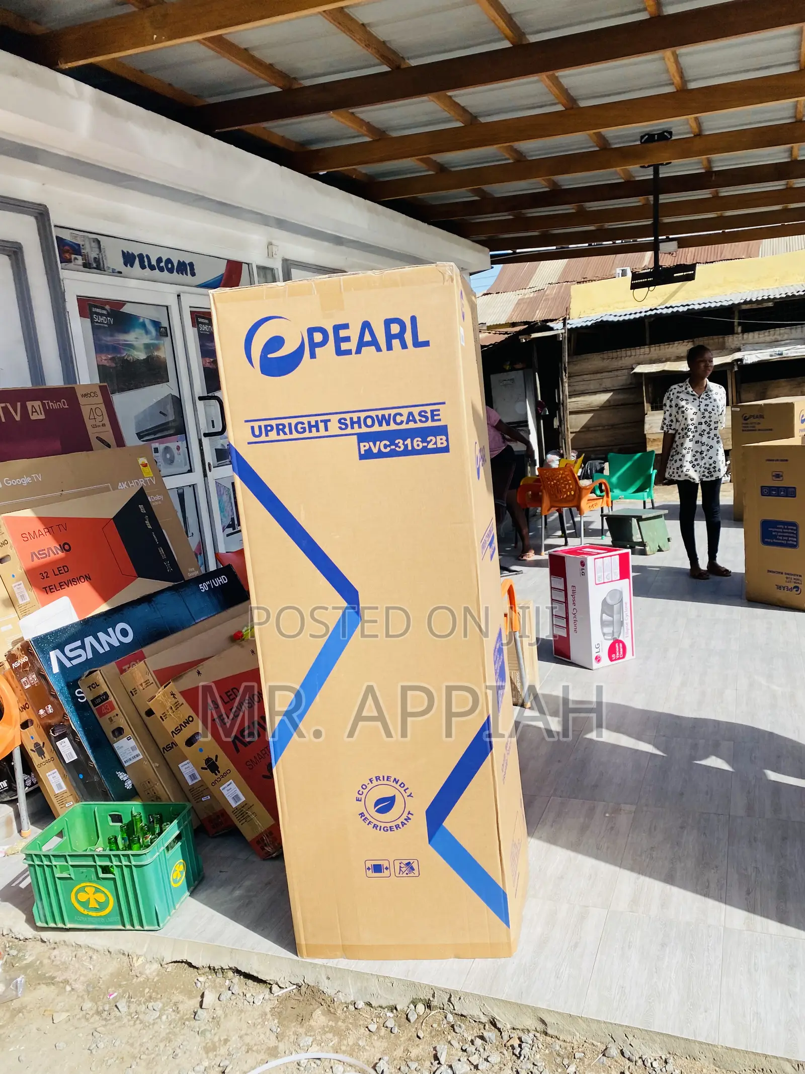 Extremely Chilling Pearl PVC 316  Electric Display Fridge