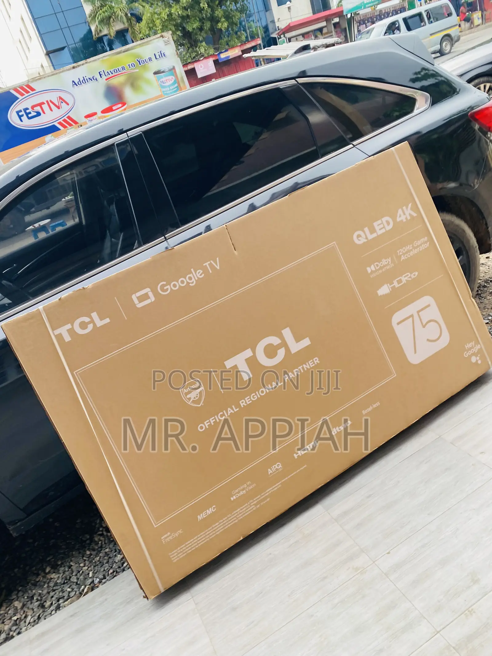 TCL 75c645 75 Inch Smart Qled Tv(Black).