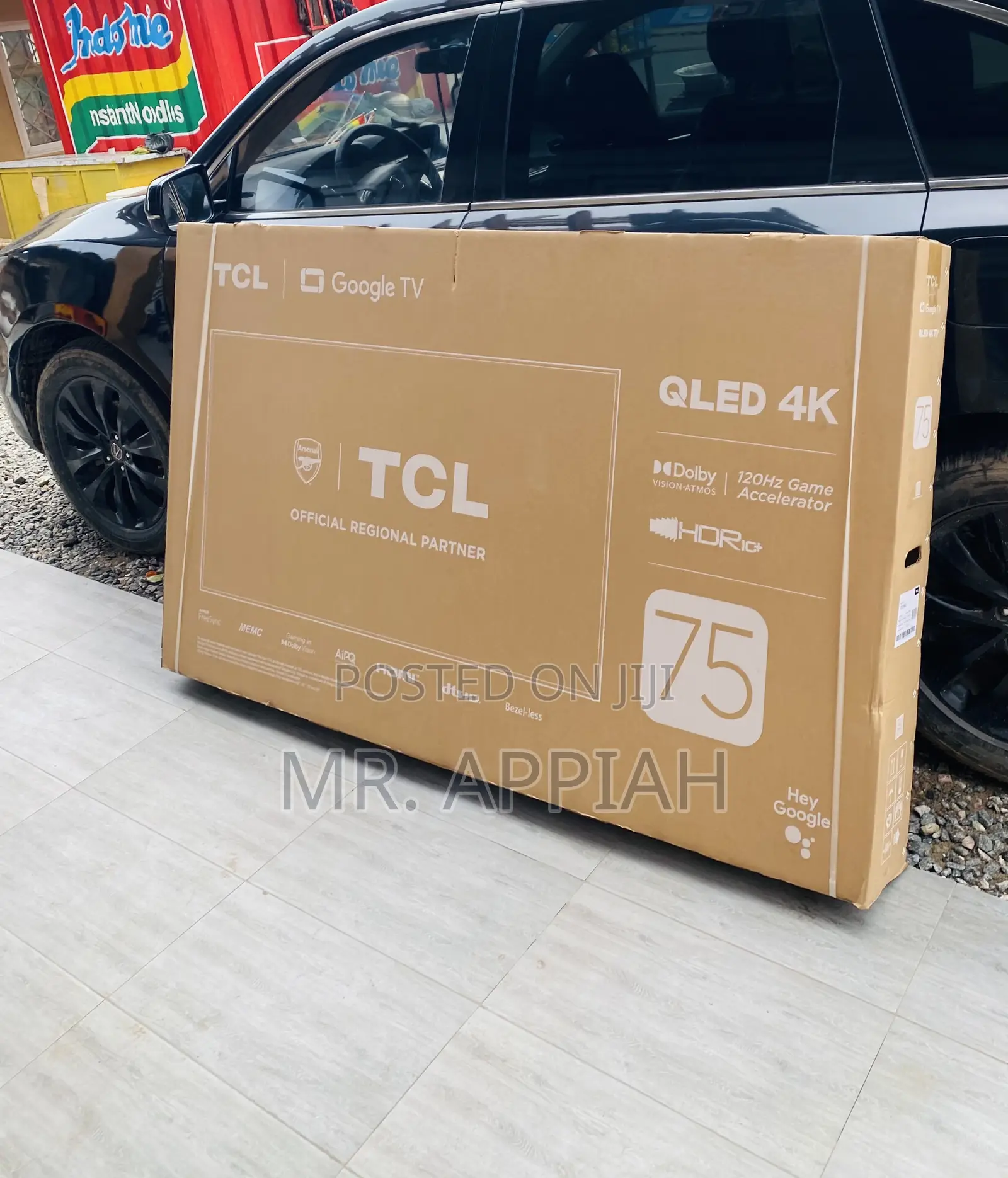 Affordable(75c645)TCL 75 Inch Smart Qled Tv,Black.