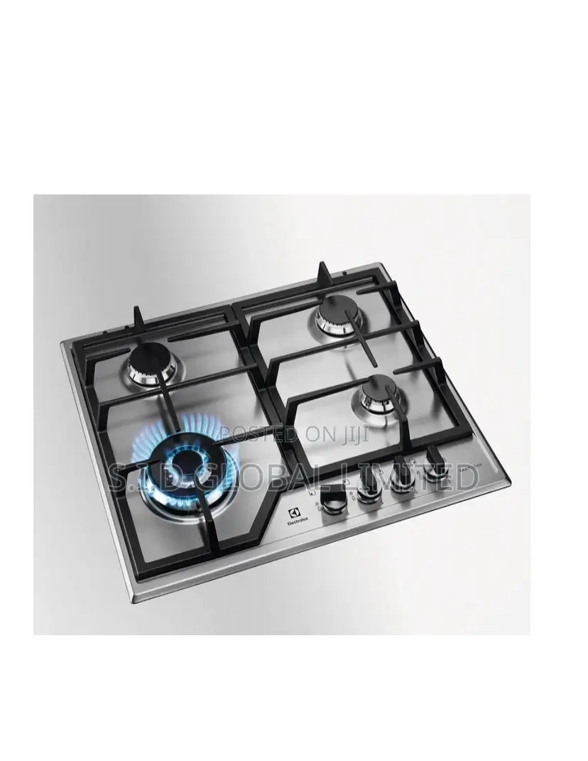 Electrolux KGS6436X 60cm 4 Burner Gas Hob in Stainless Steel