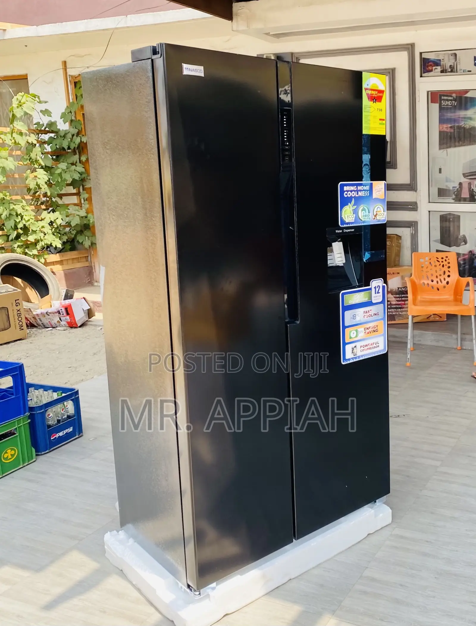 Purchase Quality LG Nassb2-64s Side by Side Fridge(Black).