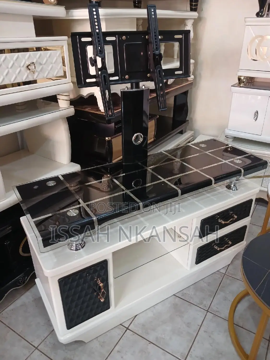 Glass Tv Stand