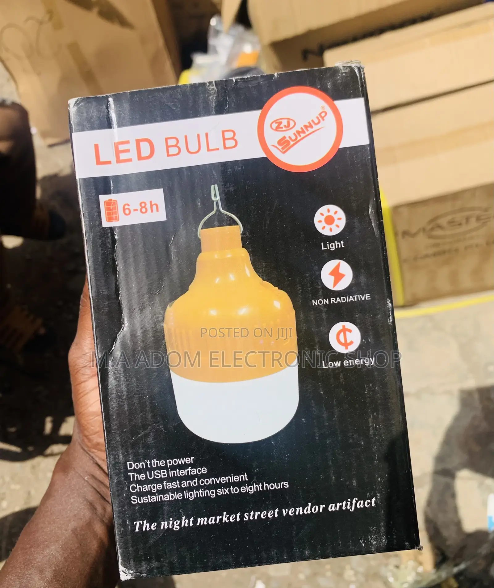 High Quality Zj Sunnup Rechargeable Led Bulb.