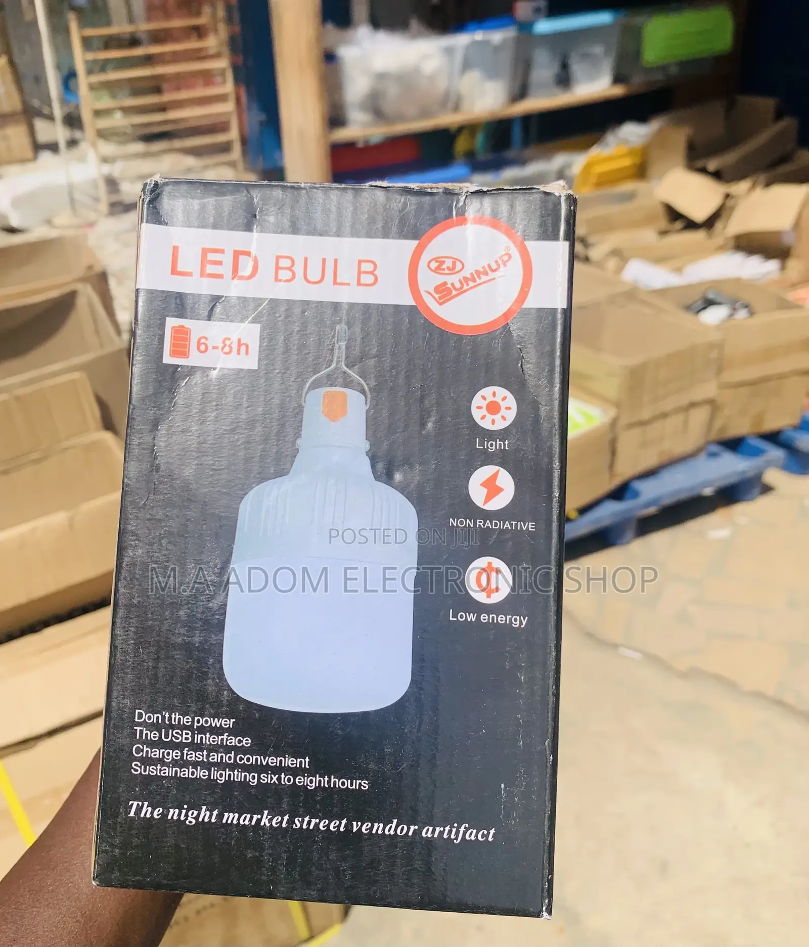 Quality ZJ Sunnup Rechargeable Led Bulb.
