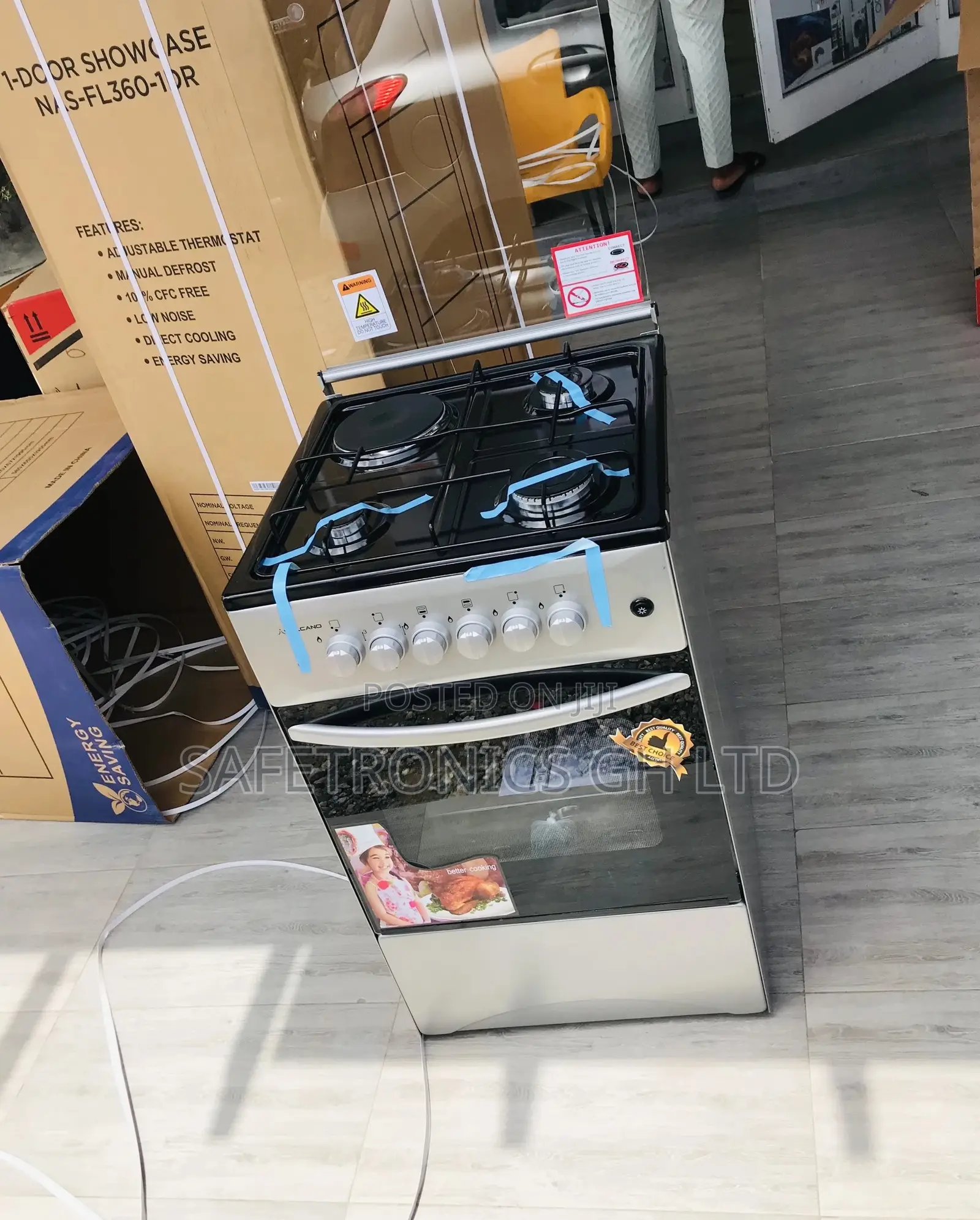 Purchase Volcano 3 Gas 1 Electric Oven With Grill 50x50