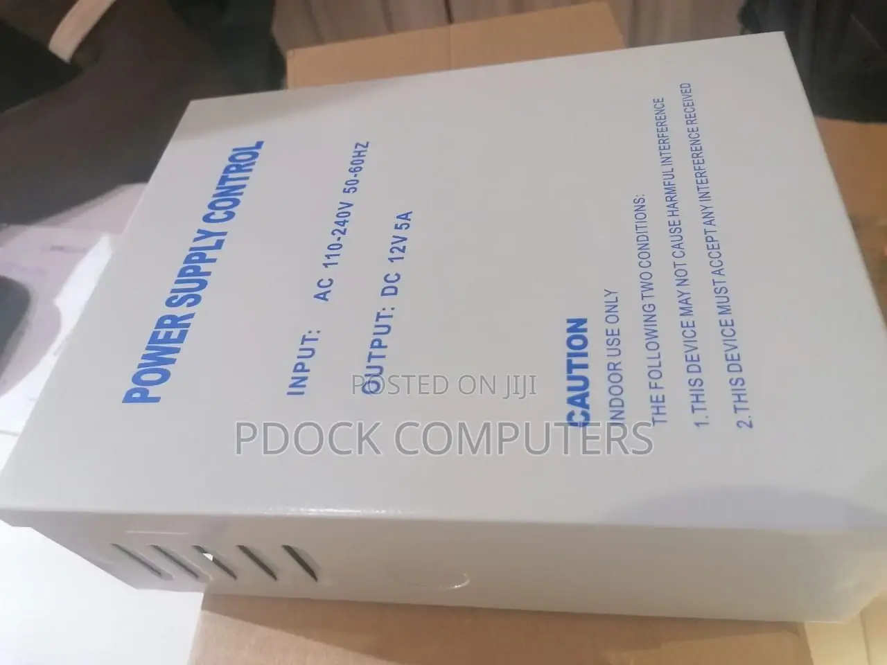 8ch CCTV Power Supply Control 12v 5a Power Box