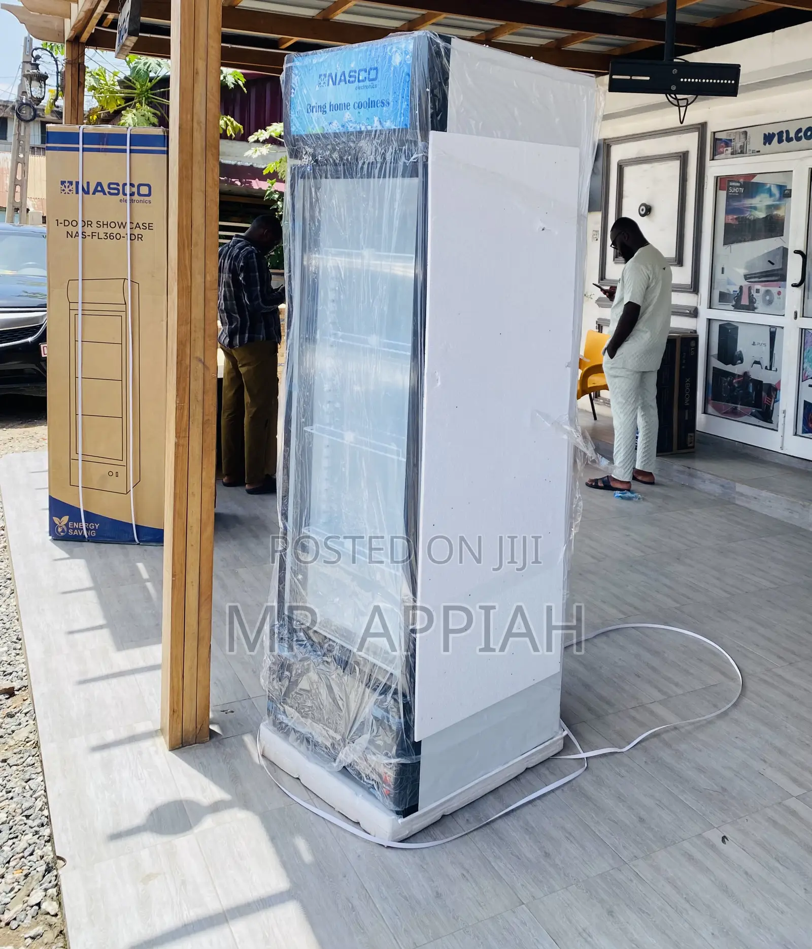 Nasco Single Door Display Refrigerator(Nasfl400-1dr).