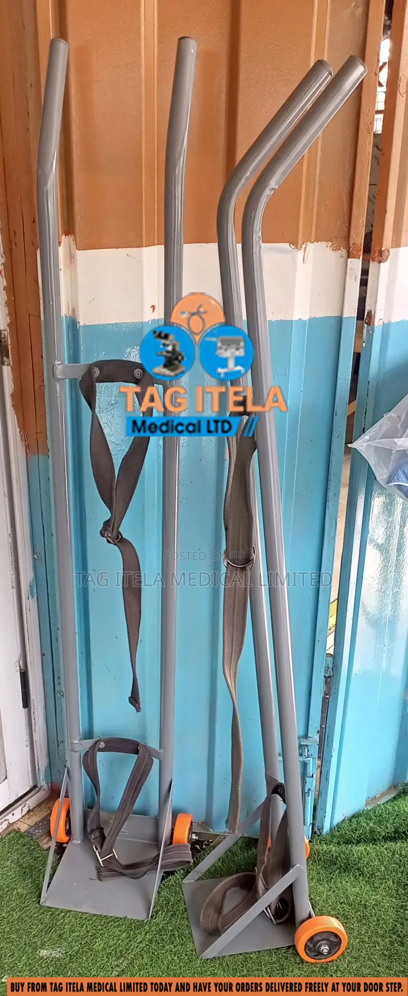 Oxygen Cylinder Trolley (40/50ltrs)