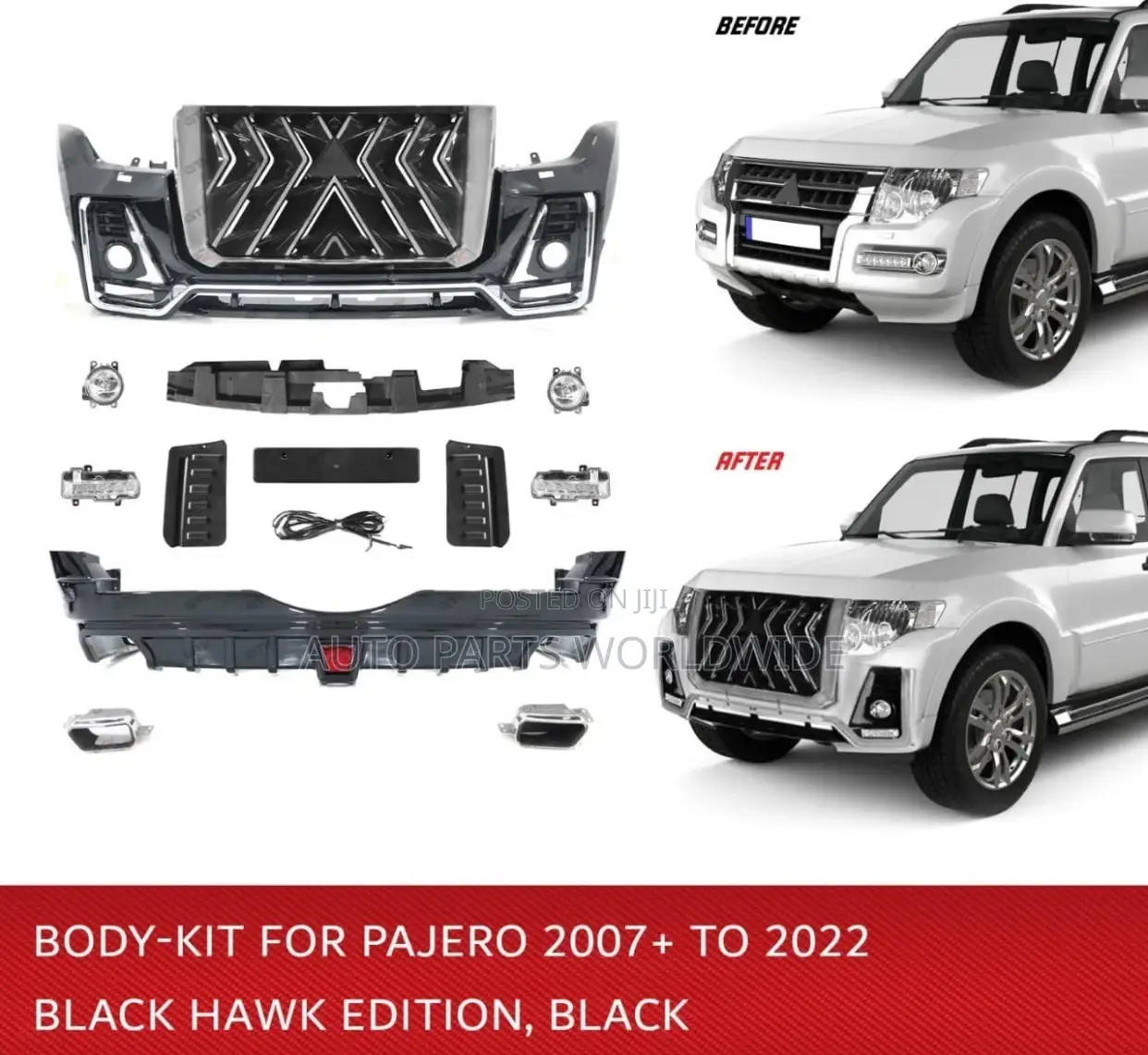 Mitsubishi Pajero Body Kits Upgrade Available