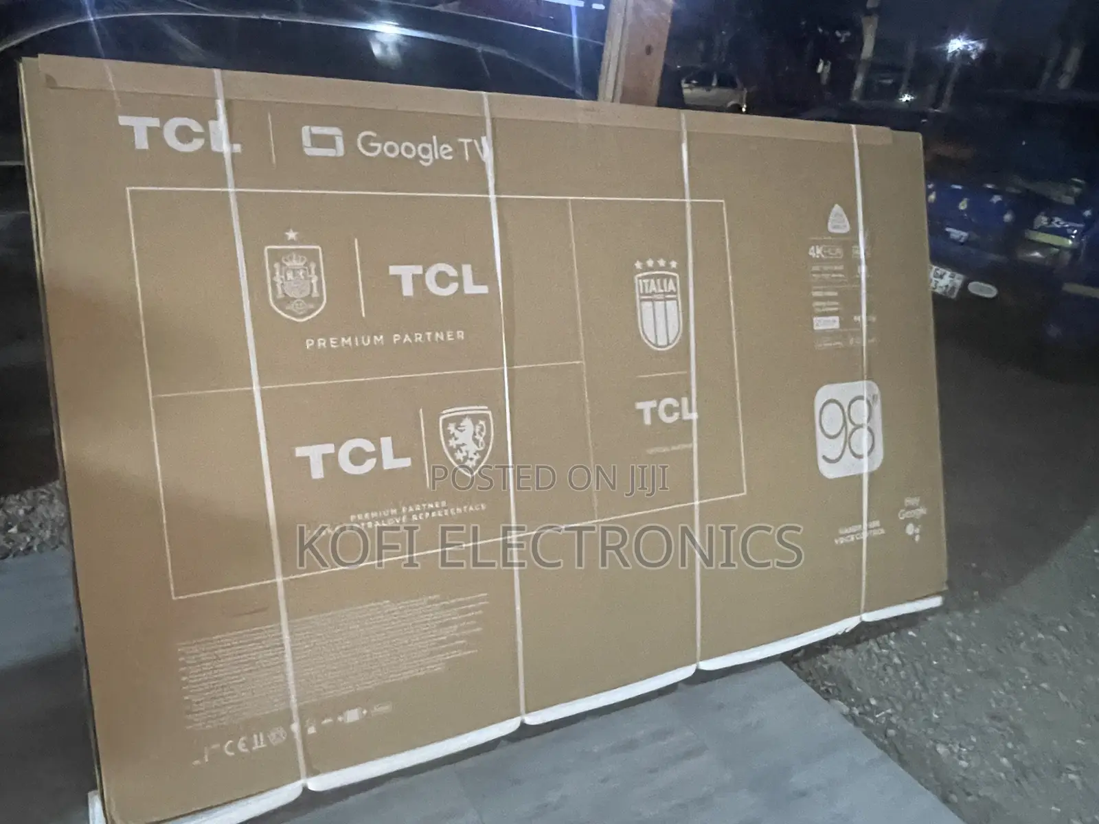 TCL 98 Inch Android Smart UHD TV – 98P745
