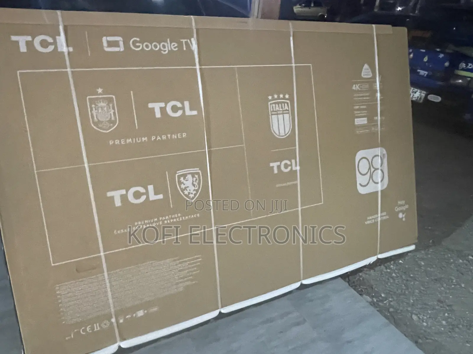 TCL 98 Inch Android Smart UHD TV – 98P745