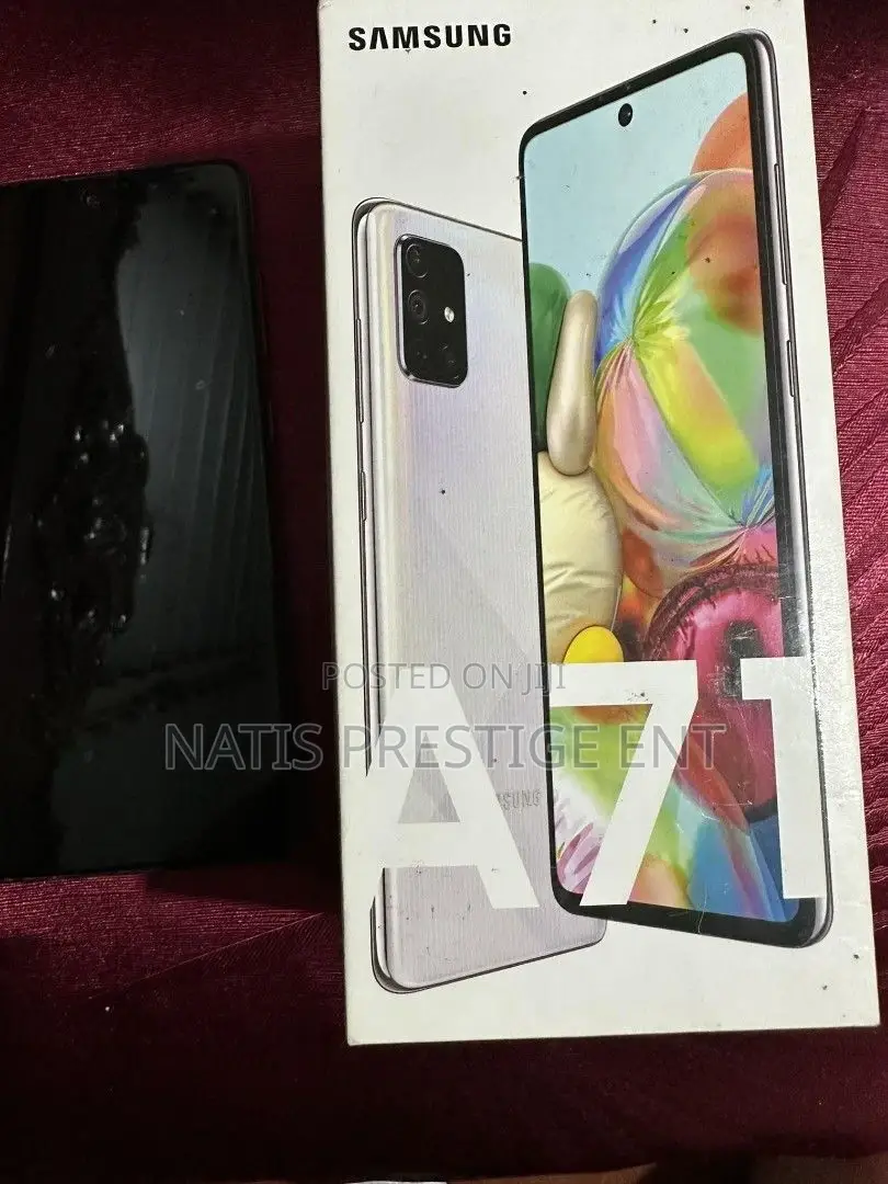 New Samsung Galaxy A71 128 GB Black