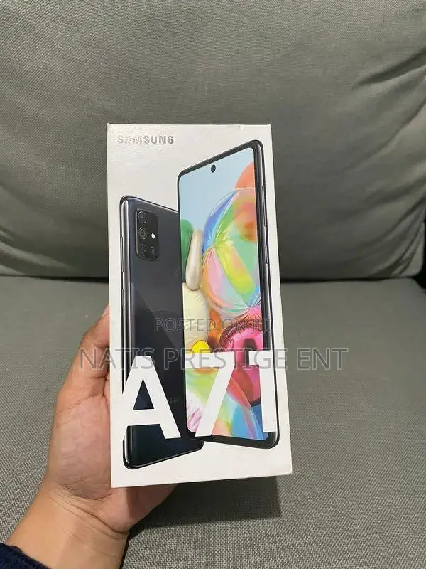 New Samsung Galaxy A71 128 GB Black