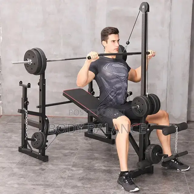 Full Gym Set-Up (With 50kg Weight)