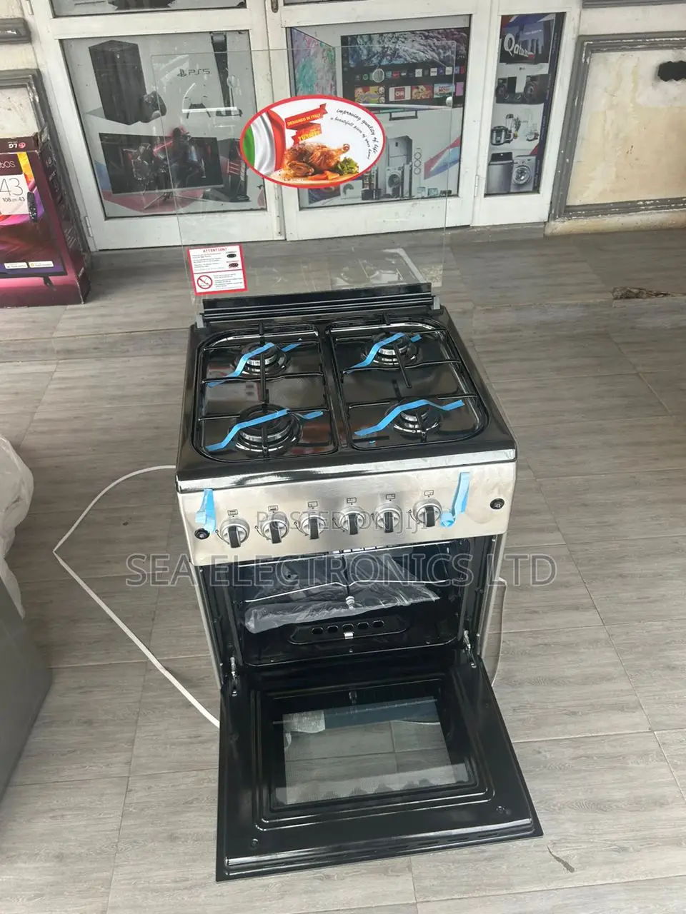 New Volcano Cooker With 4 Burner 60x60