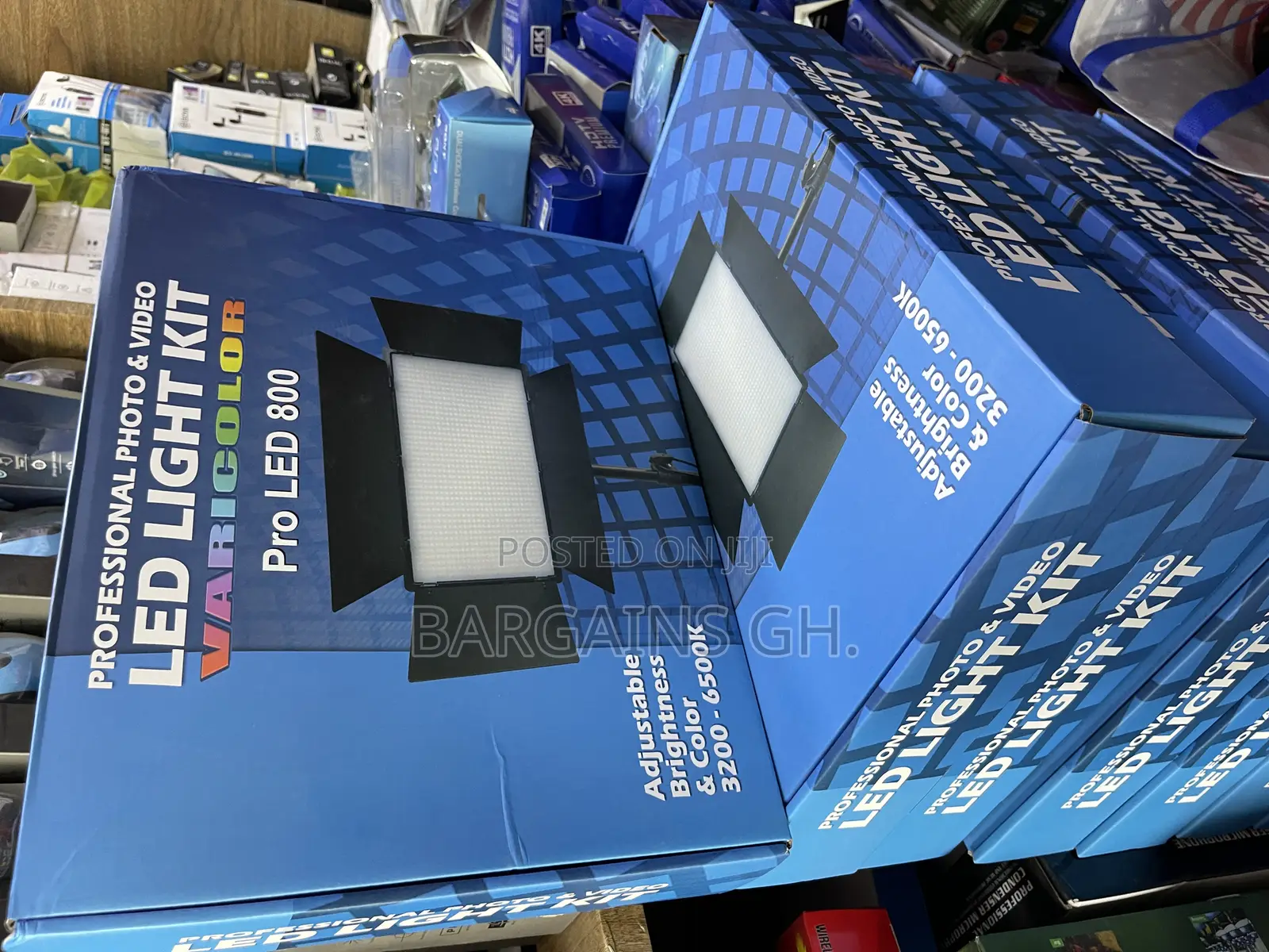 LED Light 800 With Batteries and Tripod Stand (Full Kit)