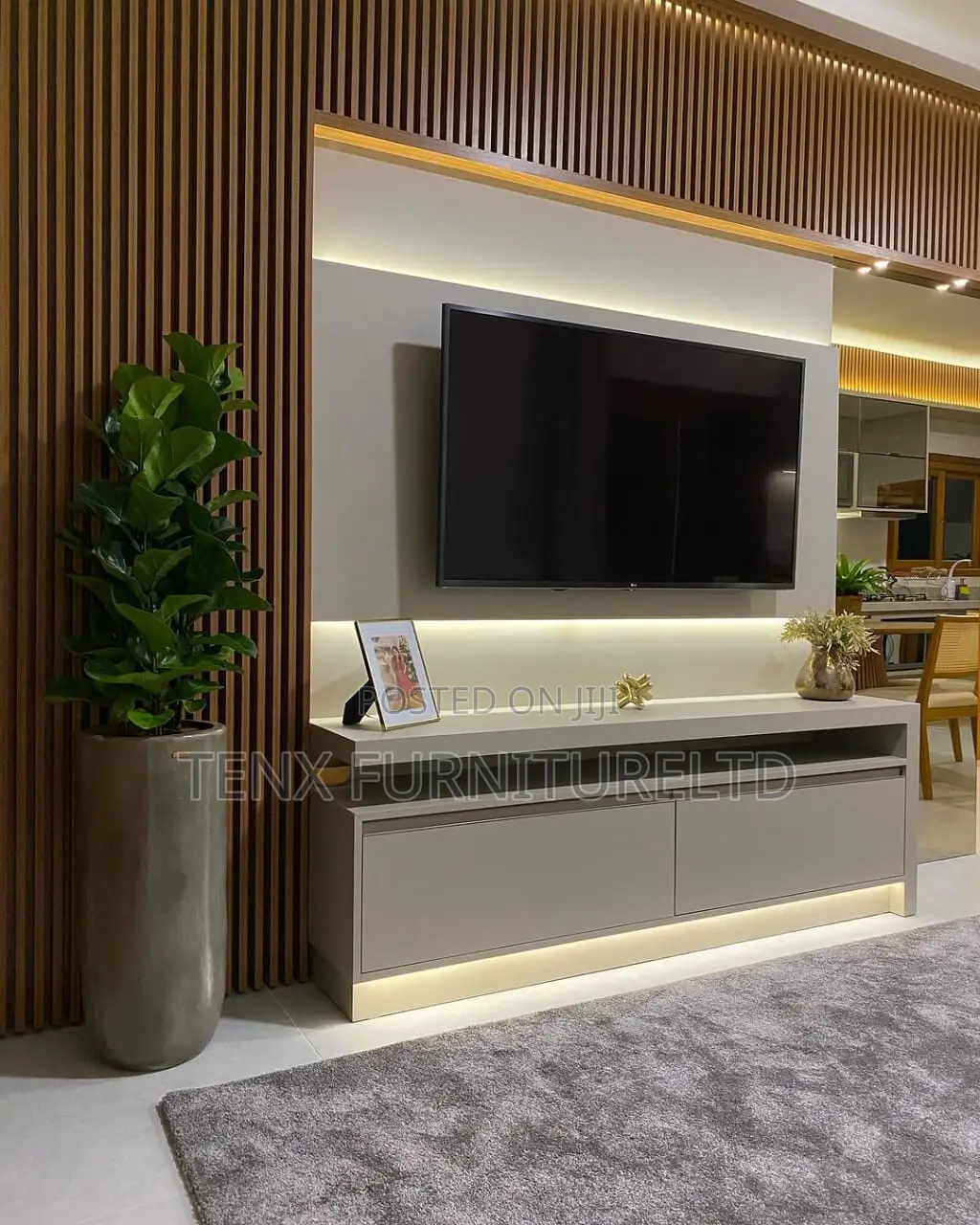 TV Unit With Floating Console