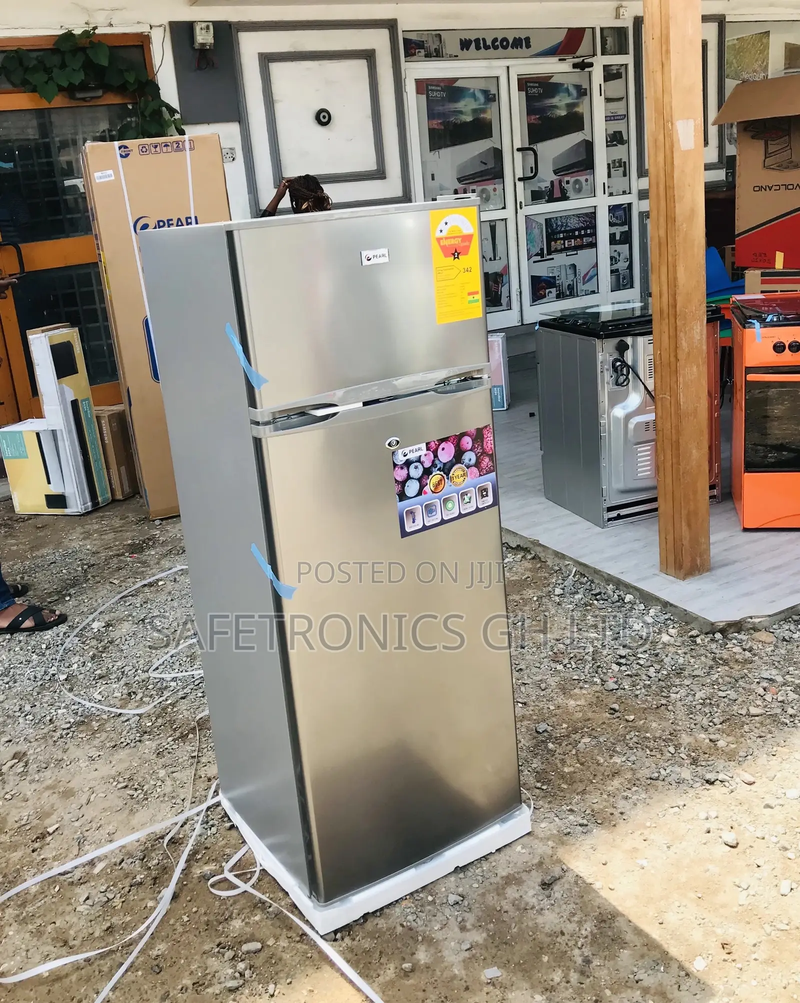 Durable Pearl PF-250 Doubledoor Topfreezer 205 Liters Fridge