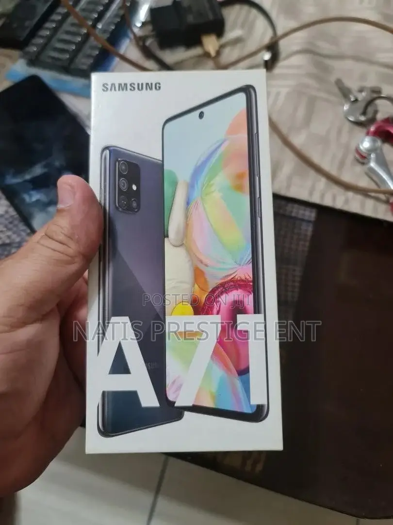 New Samsung Galaxy A71 5G 128 GB Black