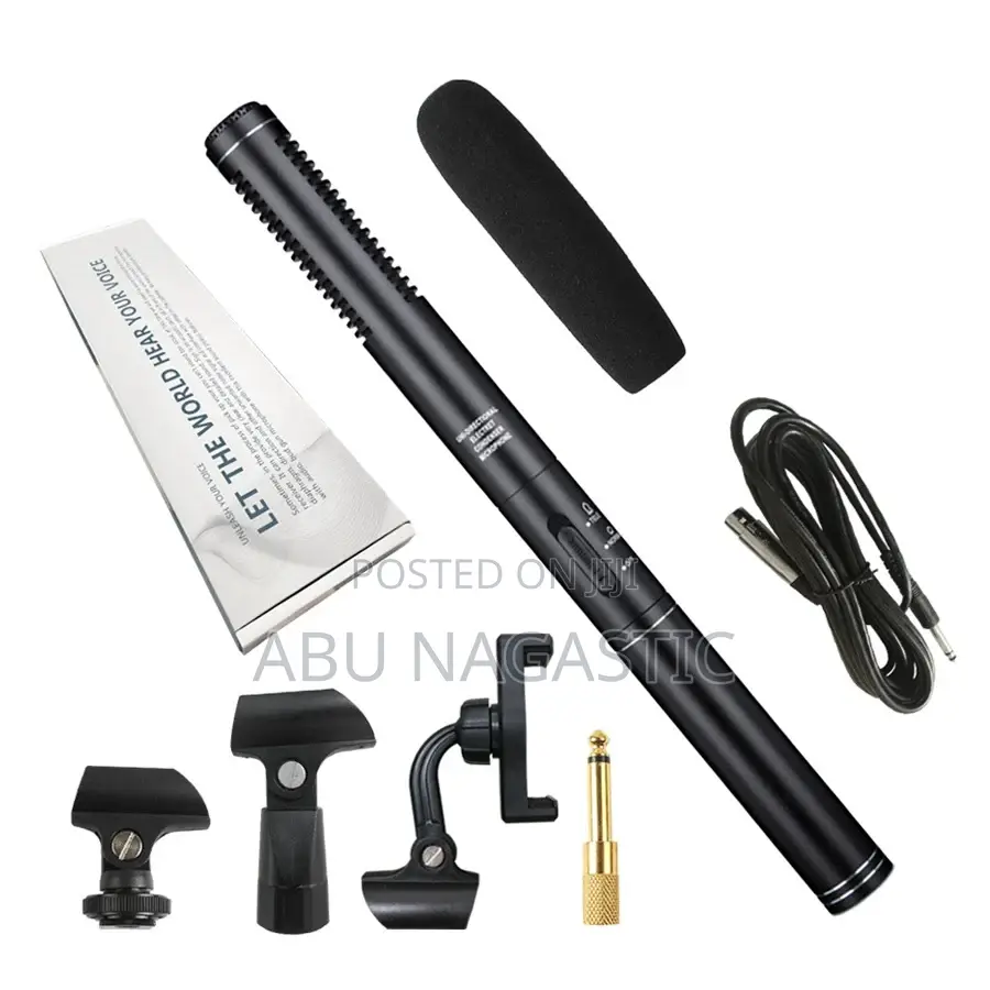 Interview Microphone Camera Recording