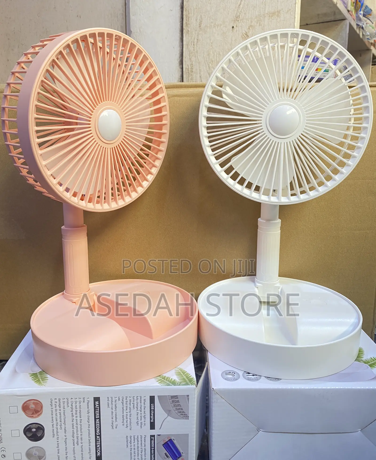 Folding Desktop Fan