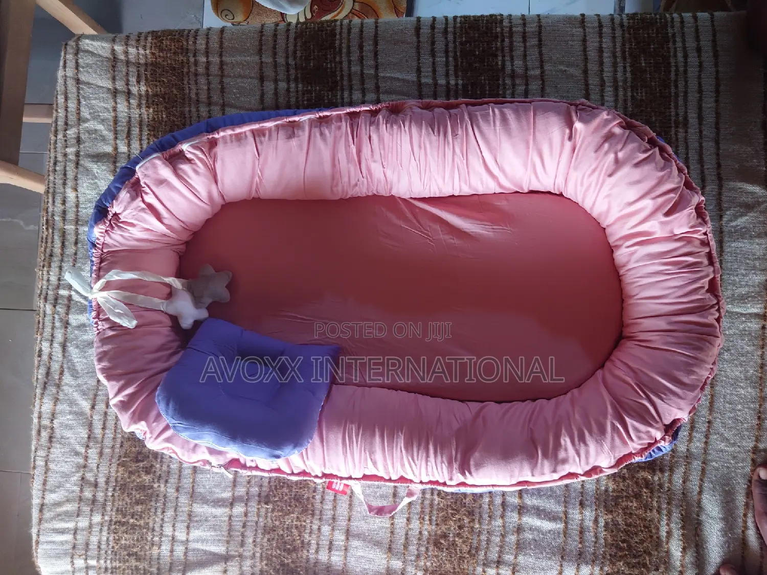 The Eleven Home Baby Nest With Pillow 35.4"X21.6"X6"