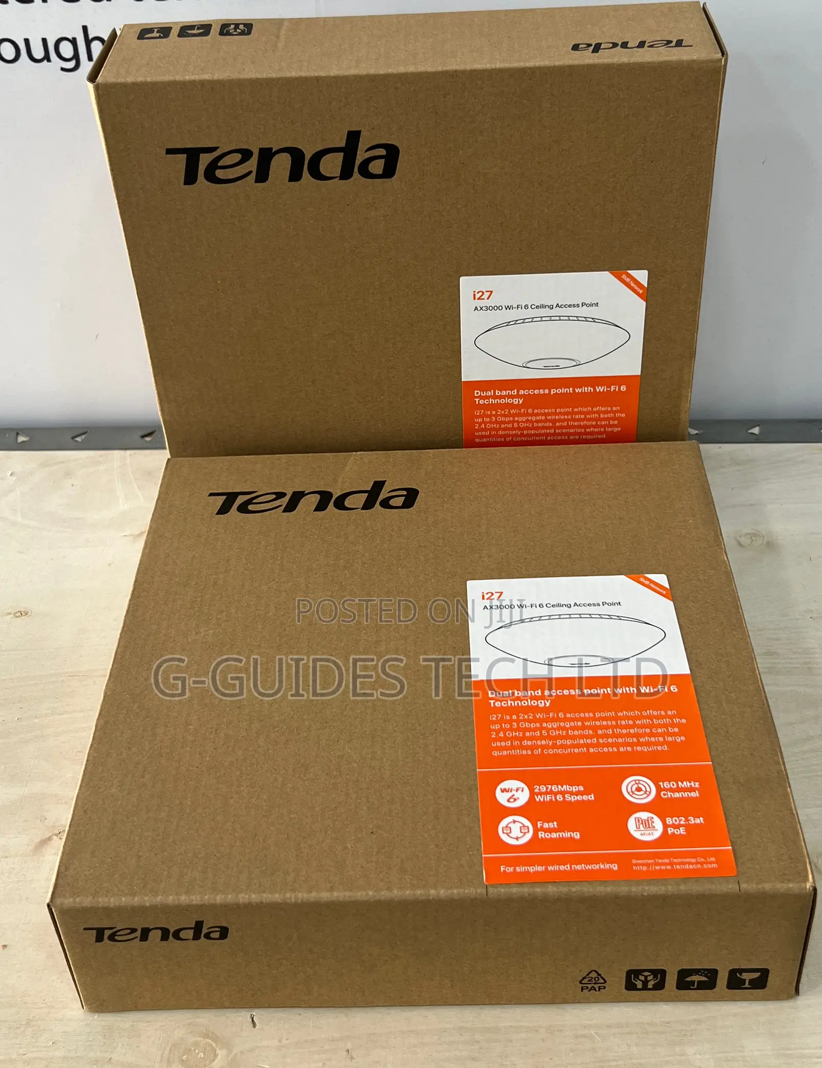 Tenda Ax3000 Wi-Fi 6 Ceiling Access Point I27