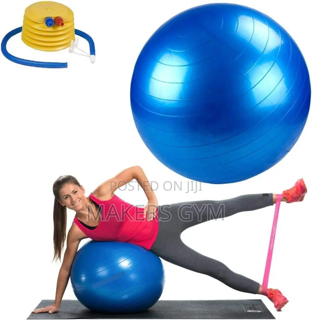 Exercise Gym Ball WITH PUMP (Anti-Burst)