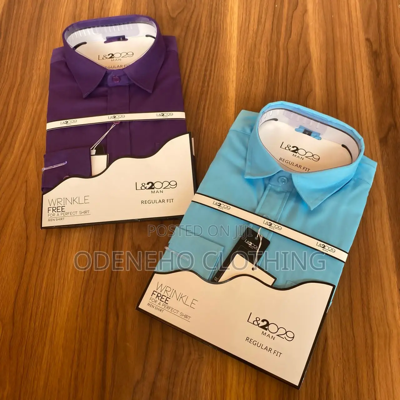 Plain Office Cotton Long Sleeves Shirt for Unisex