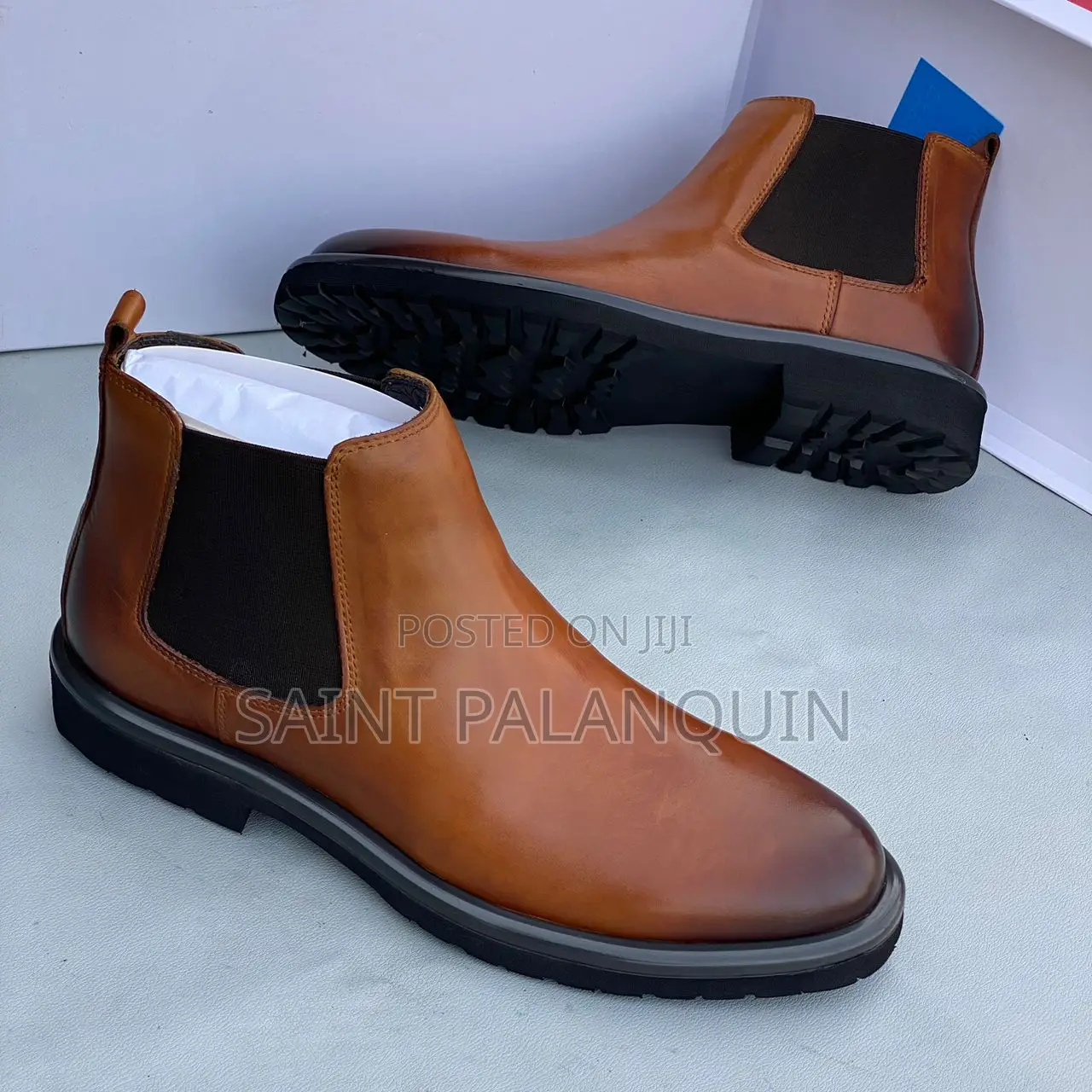 Quality Ank Leather Boot
