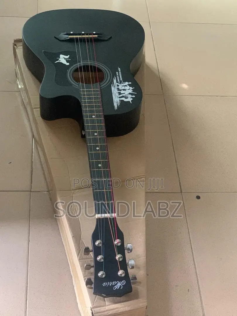 Best Choice 38 Inch Acoustic Guitar(Color : Black)