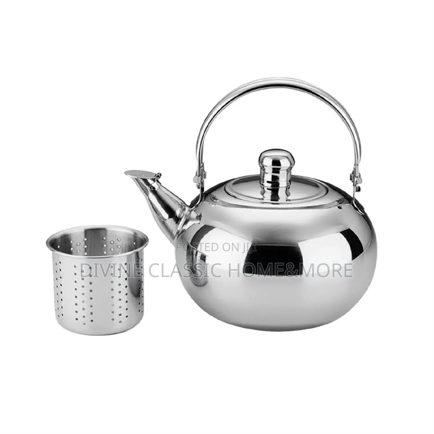 Stainless-Steel Tea/Coffee Kettle With Infuser(1.8lit)