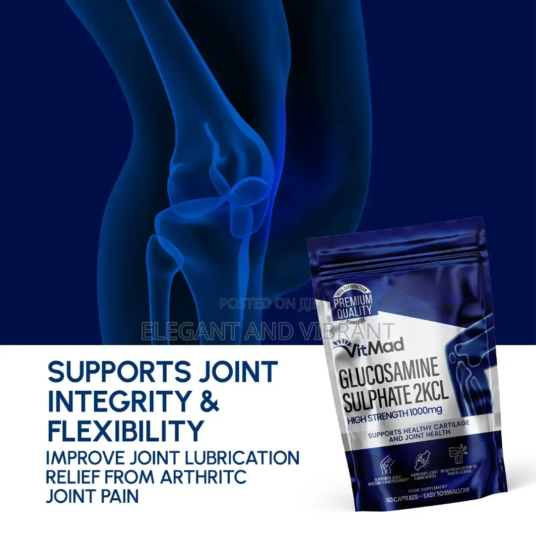 Glucosamine Sulphate 2KCI, 1000mg-Joint Relef Bone Support