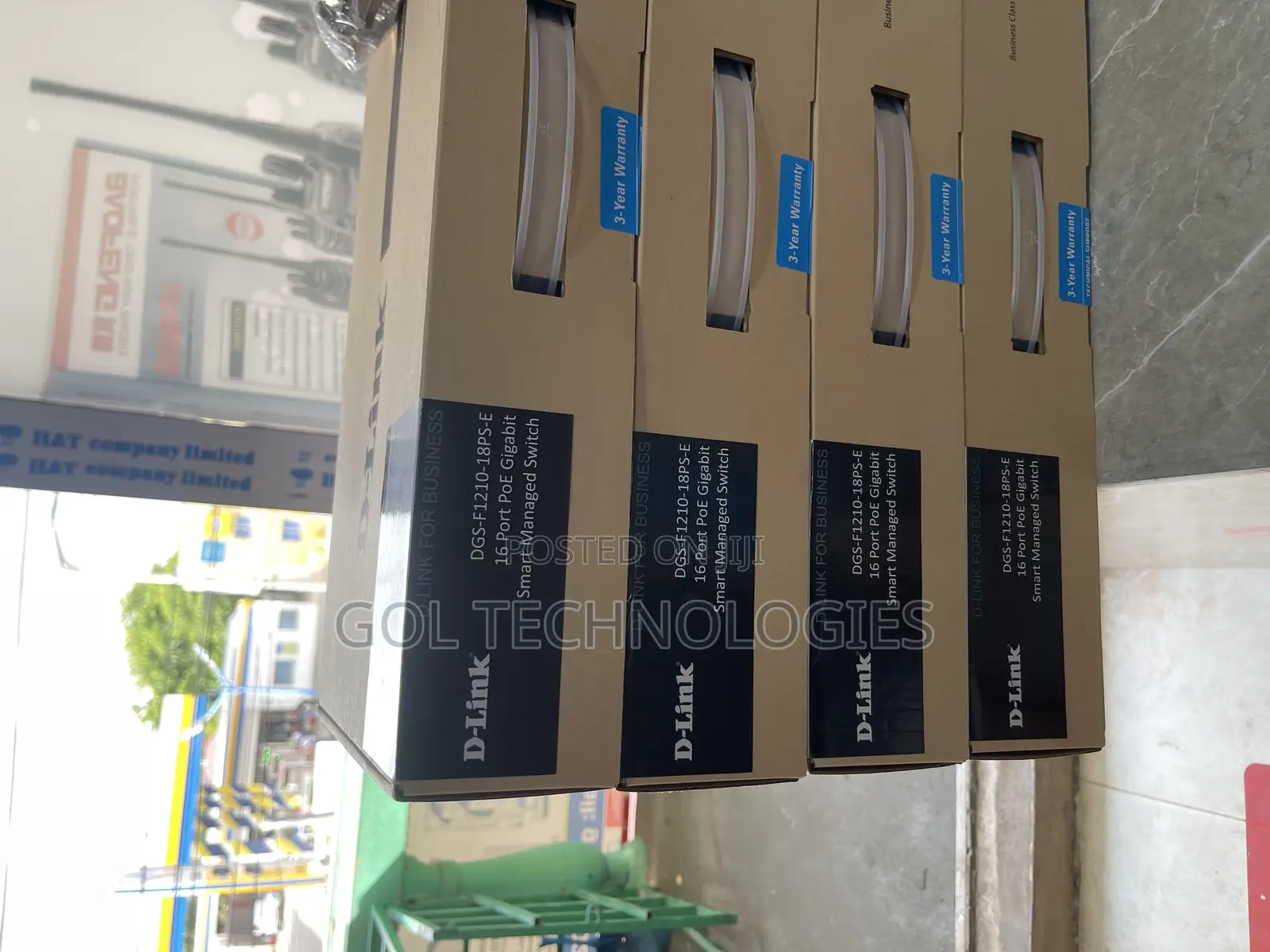 D-Link 16-Port Gigabit Smart Managed Poe+ Switch