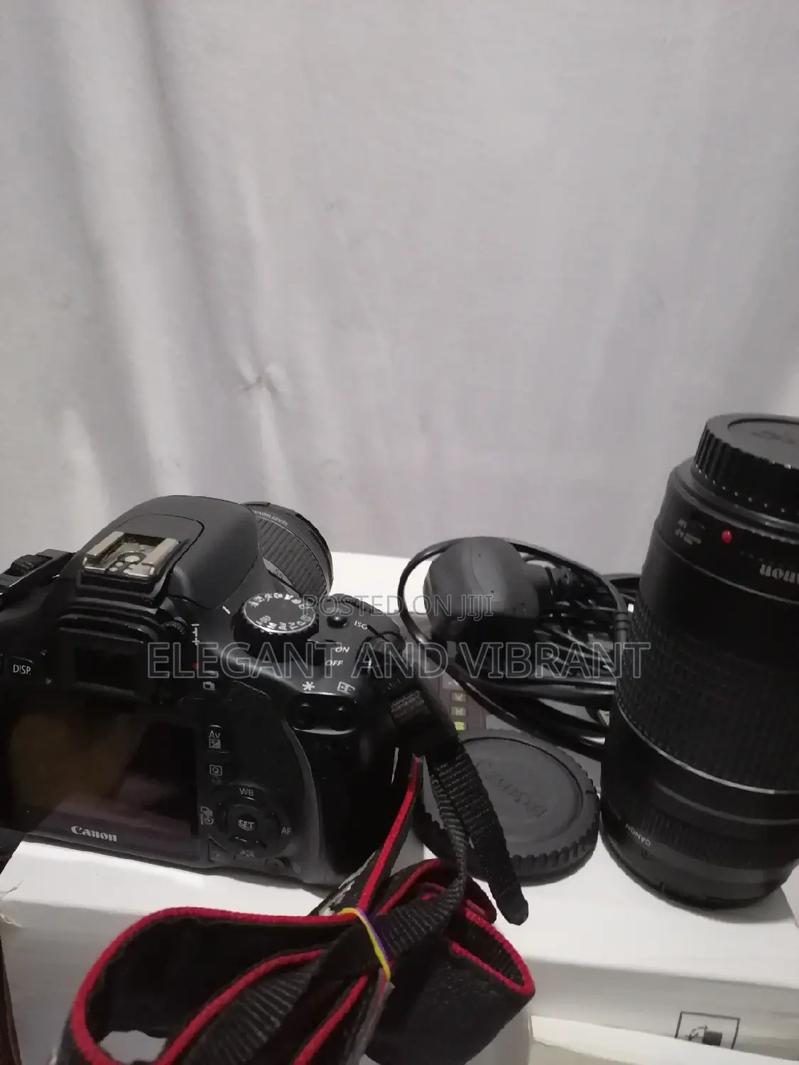 Abroad Used Canon Eos 550D, Comes in 2x Lens as in Pictures