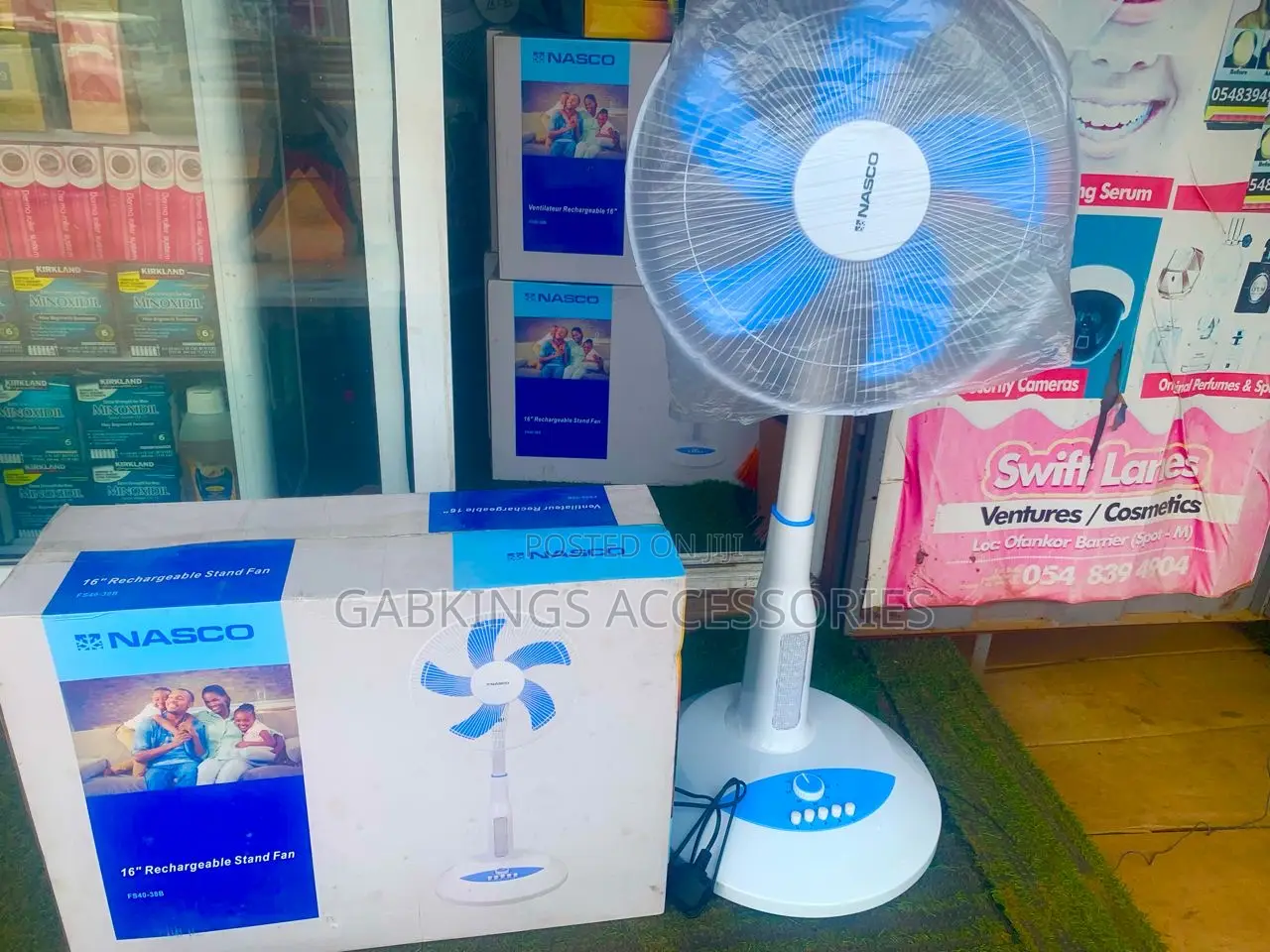 *Nasco Rechargeable Fan *