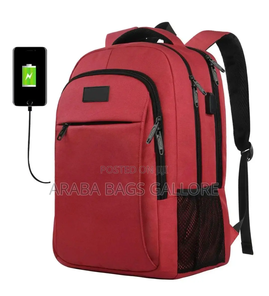Quality Stockvwaterproof Usb Multi-Purpose Backpack.