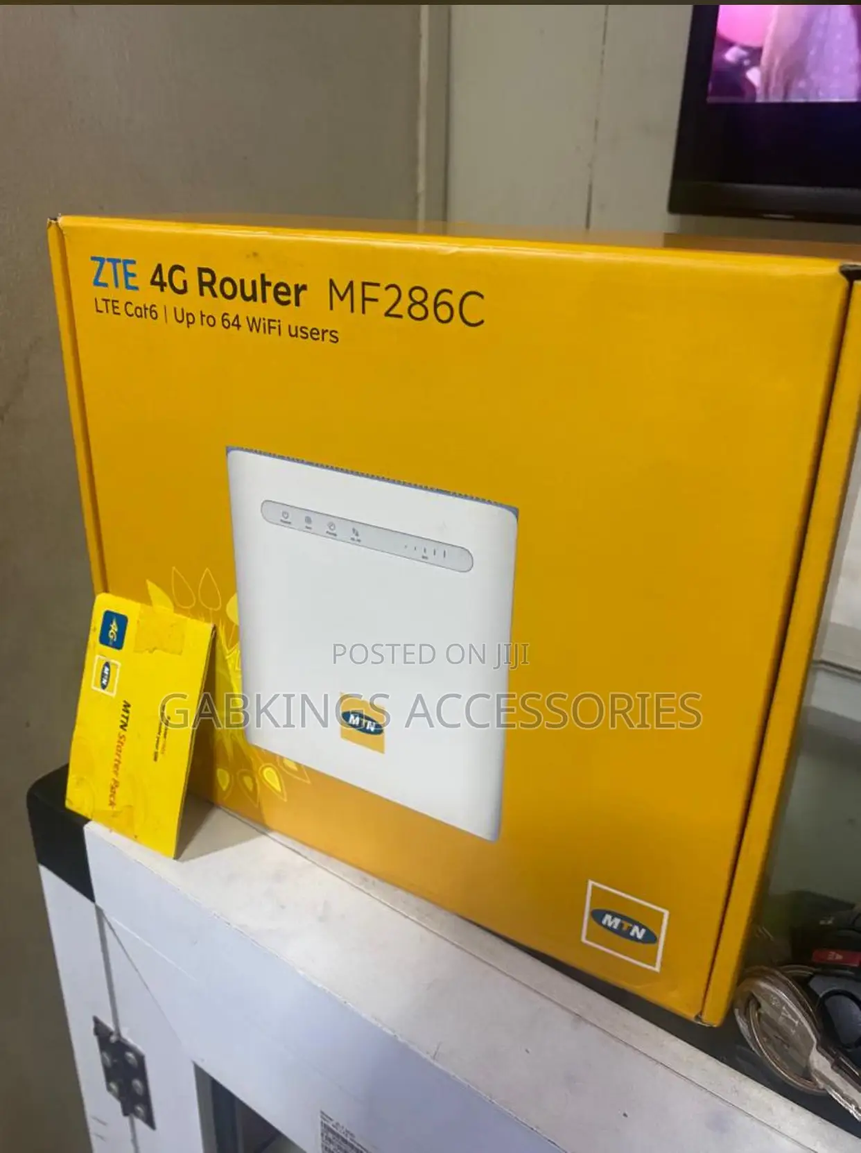 Brand New MTN Router With New Yellowbiz Data Sim