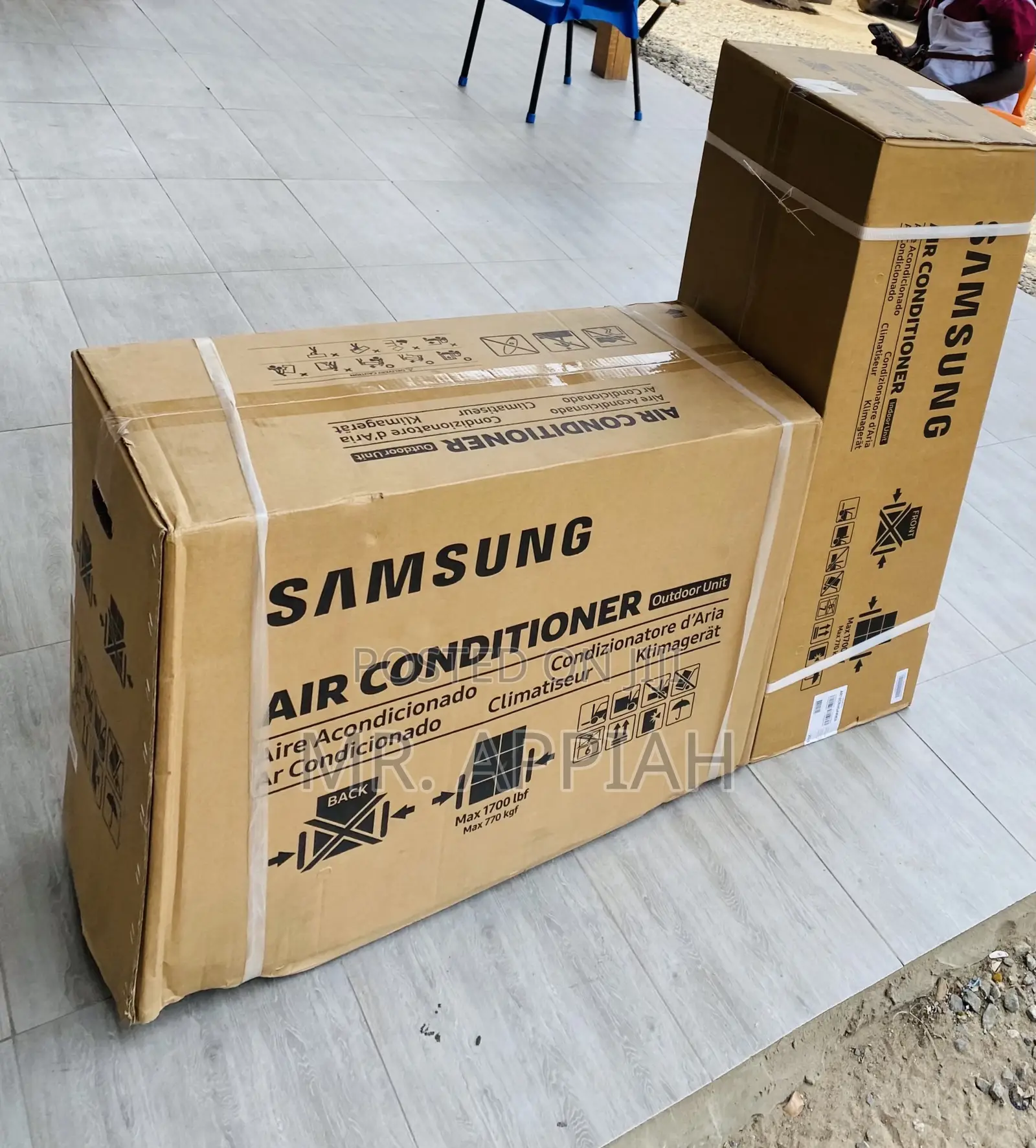 Classic Samsung 1.5hp Split Type Ac(White)R410.