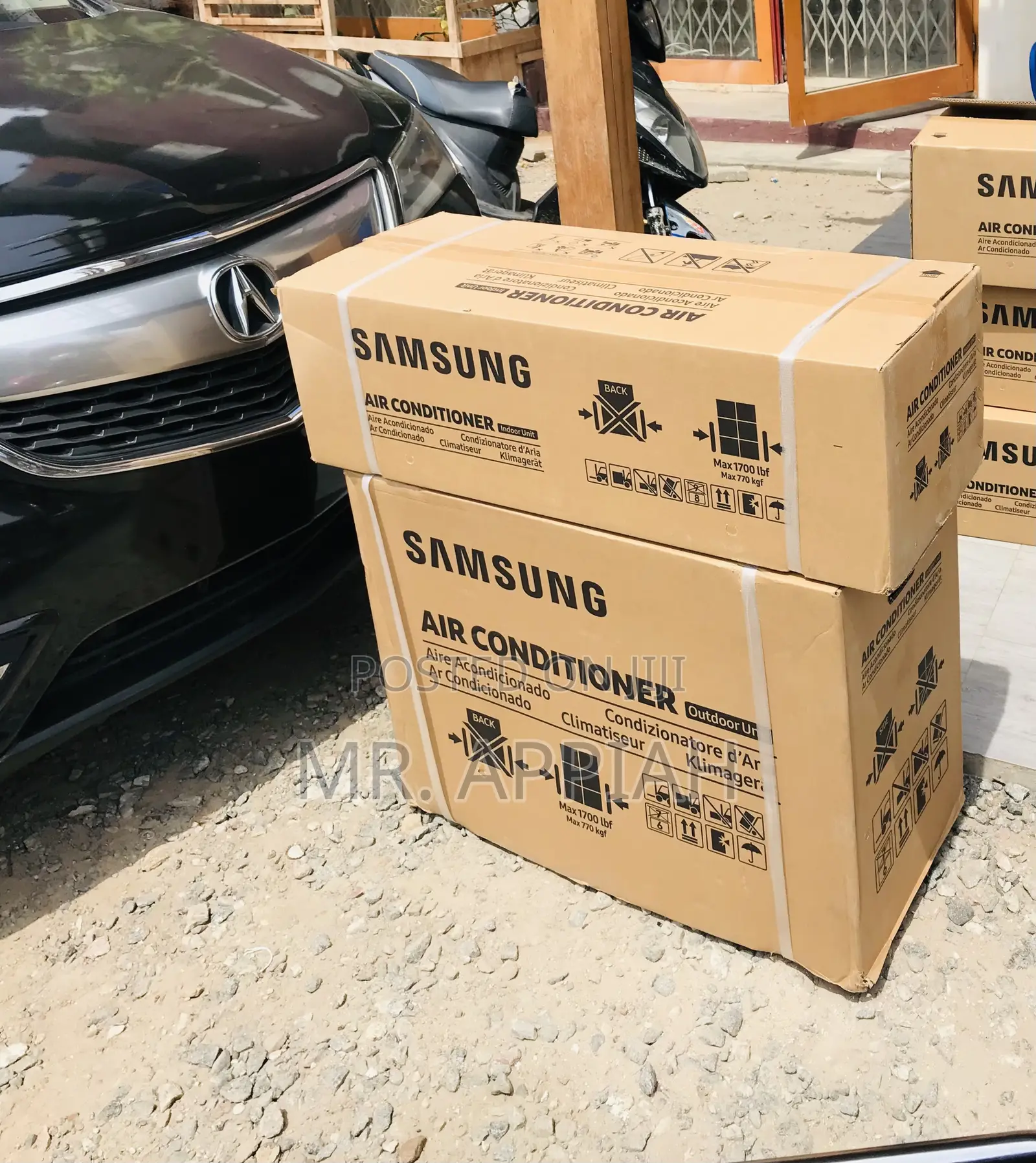 Elegant Samsung 2.0hp Split Type Electric Ac(White).