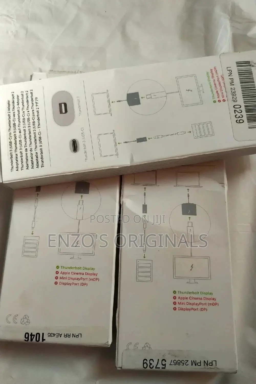 Thunderbolt 3 Usb-c To Thunderbolt 2 Adapter Original Oem